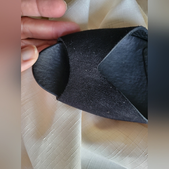 NWOT, PEDRO GARCIA, Black Suede Heel, 38 1/2 - Picture 8 of 11